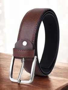 The Roadster Lifestyle Co Men Textured Formal Belts
