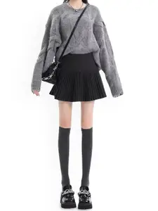 StyleCast x Revolte Solid Mini Peplum Skirt