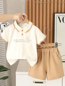 StyleCast x Revolte Girls Printed T-shirt with Shorts