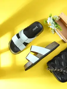 The Roadster Lifestyle Co Women Slip On Flatform Heels