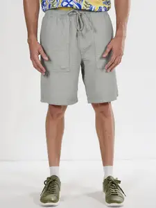 Celio Men Cotton Regular Fit Bermuda Shorts