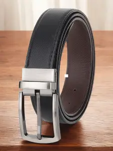 The Roadster Lifestyle Co Men Textured Formal Belts