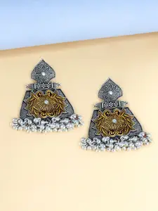 PRIVIU Floral Drop Earrings