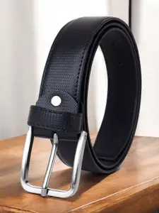 The Roadster Lifestyle Co. Men Textured Formal Belts