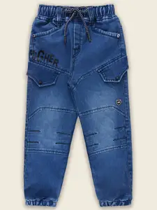 Wish Karo Boys Light Fade Mid-Rise Stretchable Jeans