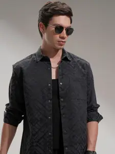 HIGHLANDER Men Comfort Opaque Casual Shirt