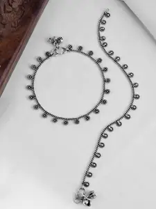 Voylla Silver-Plated Anklet