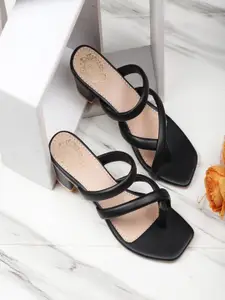 SKOLL Women Open Toe Block Sandals