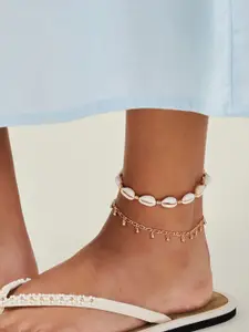 Accessorize Artificial Beads Anklet