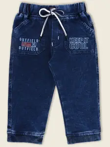 Wish Karo Boys Stretchable Printed Jeans