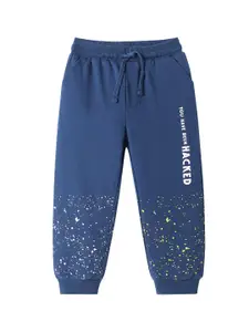 Honeyhap Infant Boys Splash Print Pure Cotton Bio Finish Joggers