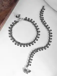 Voylla Silver-Plated Anklet