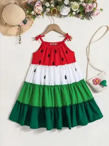 INCLUD Print A-Line Dress