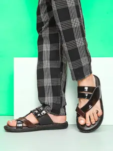 Killer Men Leather Comfort Slip-On Sandals