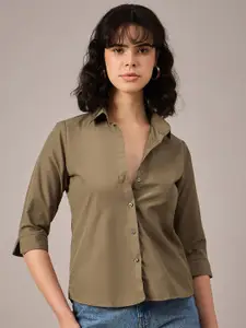 The Roadster Lifestyle Co Slim Fit Casual Shirt