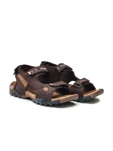 ASIAN Men Textured Sports Sandal
