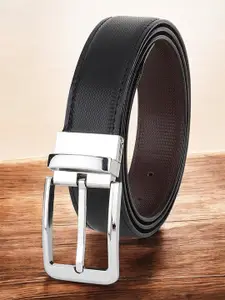 The Roadster Lifestyle Co Men Textured Formal Belts