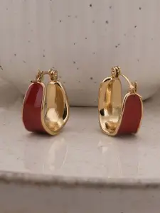 PALMONAS Contemporary Hoop Earrings