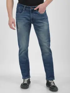 Numero Uno Men Slim Fit Low-Rise Light Fade Stretchable Jeans