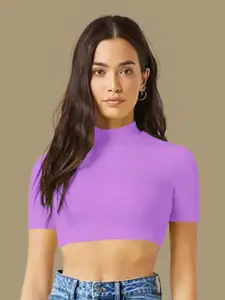 Dream Beauty Fashion Women Solid Crop Top