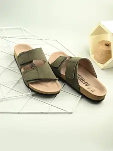 AfroJack Men Solid Sliders