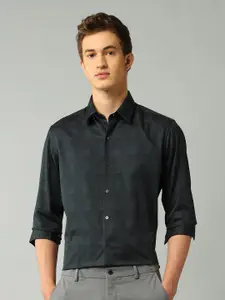 Arrow New York Men Slim Fit Opaque Printed Formal Shirt