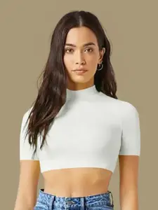 Dream Beauty Fashion Women Solid Crop Top