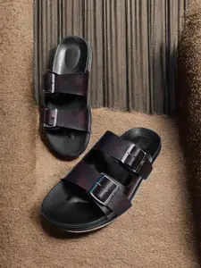 FABBMATE Men Ethnic PU Comfort Sandals
