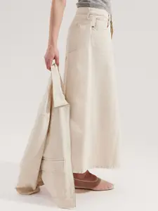 H&M A-line Denim Skirt