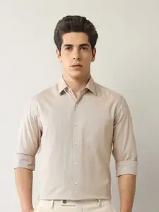 Arrow Men Slim Fit Opaque Printed Formal Shirt