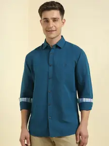 Allen Solly Slim Fit Spread Collar Casual Shirt