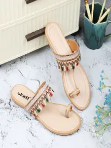 SKOLL Women T-Strap Flats