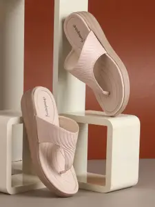 DressBerry Women Open Toe Comfort Flats