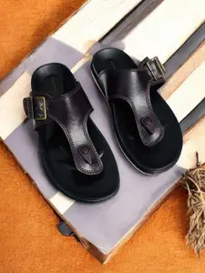 FABBMATE Men Ethnic PU Comfort Sandals