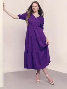 Vero Moda Women Fit & Flare Midi Dress