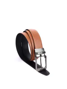 LONDON ALLEY Men Leather Reversible Formal Belt