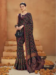 elora Poly Georgette Designer Banarasi Saree