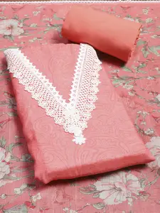 Biba Linen Unstitched Dress Material