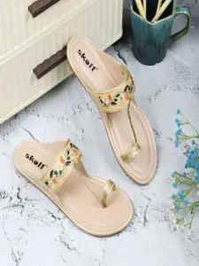 SKOLL Women T-Strap Flats