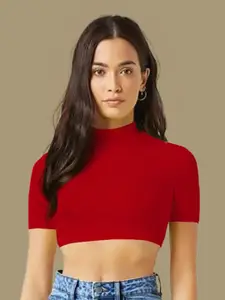 Dream Beauty Fashion Women Ribbed Crop Top