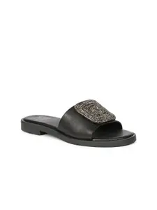 Viviblu Women Embellished Open Toe Flats