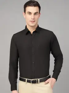 English Navy Spread Collar New Slim Fit Formal Shirt
