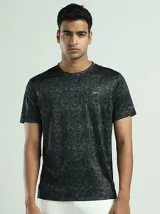 Reebok All Over Printed Crew Neck T-Shirt