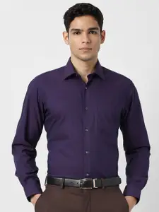 Van Heusen Geometric Printed Spread Collar Pure Cotton Party Shirt