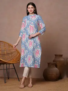 FASHOR Women Ethnic Motifs Printed Kurta