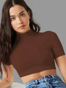 Dream Beauty Fashion Women Fitted Crop Top