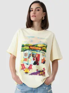 The Souled Store Women Printed T-shirt