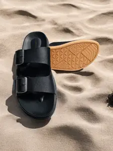 FABBMATE Men Ethnic PU Comfort Sandals