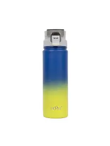 HOOM Green & Blue Single Stainless Steel Colourblocked Double Wall Vacuum Water Bottle