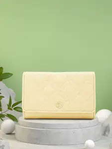 DressBerry X CAPRESE Berdine Women Yellow Large Wallet